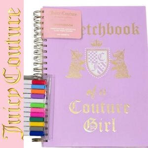 Juicy Couture Home‎ Sketchbook Of A Couture Girl Sketchbook